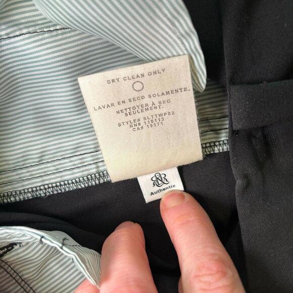 Rock & Republic Women’s Black Wool Blend Dress Pants Sz 4 Tailor Made Straight - Picture 13 of 15